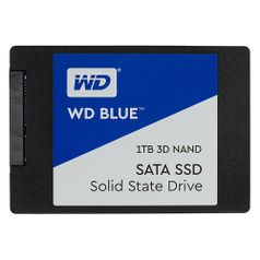 SSD накопитель WD Blue WDS100T2B0A 1ТБ, 2.5", SATA III (1015913)
