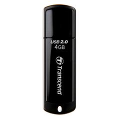 Флешка USB Transcend Jetflash 350 4ГБ, USB2.0, черный [ts4gjf350] (596224)