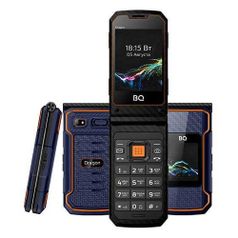 Сотовый телефон BQ Dragon 2822, синий/оранжевый (1539693)