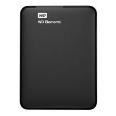 Внешний диск HDD WD Elements Portable WDBW8U0040BBK-EEUE, 4ТБ, черный (1134587)