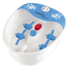 Гидромассажная ванночка для ног SCARLETT SC-FM20104, белый, голубой (339891)