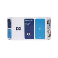 Картридж HP 80, голубой / C4846A (42926)