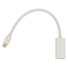 Переходник HDMI miniDisplayPort (m) - HDMI (f), 0.2м, белый (774096)