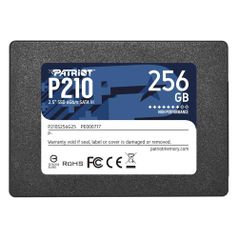 SSD накопитель Patriot P210 P210S256G25 256ГБ, 2.5", SATA III (1393757)