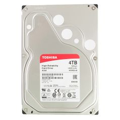 Жесткий диск Toshiba N300 HDWQ140UZSVA, 4ТБ, HDD, SATA III, 3.5", BULK (419790)