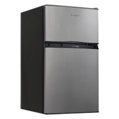 Холодильник TESLER RCT-100, двухкамерный, графит (1482691)