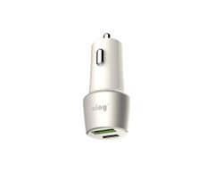 Зарядное устройство Ainy USB+Type-C Quick Charge 3.0 White EB-043B (505887)