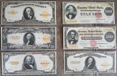Качественные копии банкнот США c В/З Золотой доллар 1922 год. супер скидки!!!  
