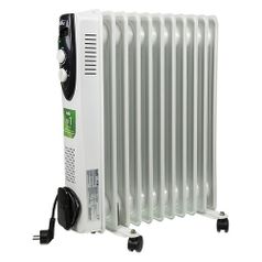 Масляный радиатор Ballu Classic BOH/CL-11WRN, 2200Вт, белый [нс-1050892] (322610)