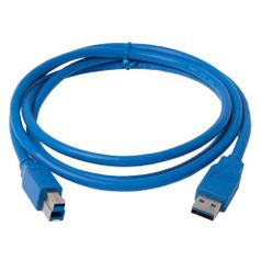 Кабель USB3.0 USB 3.0 A(m) - USB 3.0 B (m), 1.5м, синий (576400)