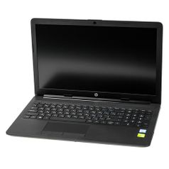 Ноутбук HP 15-da0103ur, 15.6", Intel Core i3 7020U 2.3ГГц, 8Гб, 1000Гб, nVidia GeForce Mx110 - 2048 Мб, Windows 10, 4KJ46EA, черный (1071686)