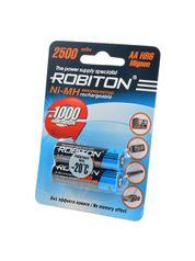 Аккумулятор AA - Robiton 2500MHAA-2 BL2 8793 (2 штуки) (681384)