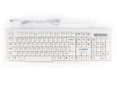 Клавиатура Gembird KB-8354U Beige-White (762742)