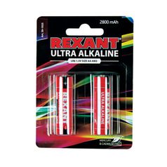 Батарейка AA - Rexant LR6 1.5 V 2800 mAh 30-1025 (2 штуки) (359368)
