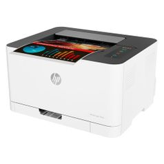 Принтер лазерный HP Color LaserJet 150nw лазерный, цвет: белый [4zb95a] (1153480)
