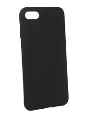 Чехол Brosco для APPLE iPhone 8 Black Matte IP8-COLOURFUL-BLACK (605511)