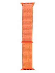 Аксессуар Ремешок Evolution для APPLE Watch 42/44mm Sport Loop AW44-SL01 Nylon Orange-Red 36751 (840784)