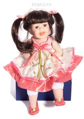Кукла коллекционная  Розалина , фарфор 38см   (19674)