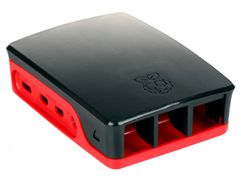 Корпус Qumo RS033 для Raspberry Pi 4 ABS Plastic Black-Red (854556)