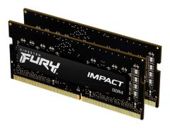 Модуль памяти Kingston Fury Impact DDR4 SO-DIMM 3200Mhz PC25600 CL20 - 16Gb KIT (2x8Gb) KF432S20IBK2/16 (875896)