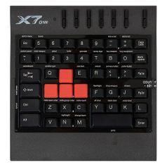 Игровой блок A4TECH X7-G100, USB, без русского алфавита, черный (511469)