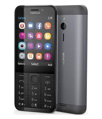 Сотовый телефон Nokia 230 (RM-1172) Dual Sim Black-Silver Выгодный набор + серт. 200Р!!! (376274)