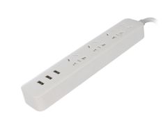 Удлинитель Xiaomi Mi Power Strip Sockets 3 USB 3 White (266419)