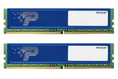 Модуль памяти Patriot Memory DDR4 DIMM 2400MHz PC4-19200 CL17 - 8Gb KIT (2x4Gb) PSD48G2400KH (472822)