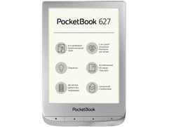 Электронная книга PocketBook 627 Silver PB627-S-RU (592573)