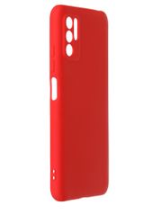 Чехол DF для Xiaomi Redmi Note 10 5G / Poco M3 Pro Red xiOriginal-22 (847354)