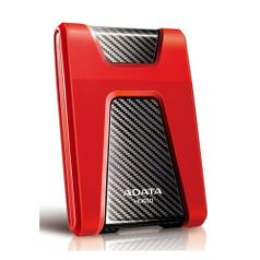 Внешний жесткий диск A-DATA DashDrive Durable HD650, 2Тб, красный [ahd650-2tu31-crd] (1013181)