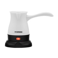 Кофеварка StarWind STP3060, Электрическая турка, белый / черный (1396762)