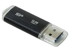 USB Flash Drive 32Gb - Silicon Power Blaze B02 USB 3.1 Black SP032GBUF3B02V1K (349521)