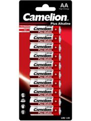 Батарейка AA - Camelion LR6 Plus Alkaline (10 штук) LR6-BP10 (755269)