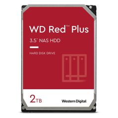 Жесткий диск WD Red Plus WD20EFZX, 2ТБ, HDD, SATA III, 3.5" (1478604)