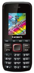 Сотовый телефон teXet TM-203 Black-Red (437173)