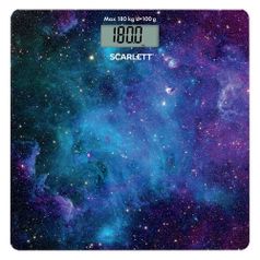 Напольные весы Scarlett SC-BS33E046, до 180кг, цвет: рисунок (1587926)