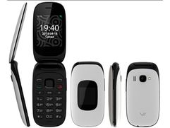 Сотовый телефон Vertex C314 Flip Black-White (576847)