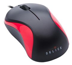 Мышь Oklick 115S Black Red USB (459379)