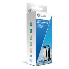 Чернила G&G GG-C13T00R240, 70мл, голубой (1430614)