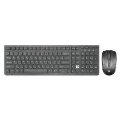 Комплект (клавиатура+мышь) Defender Columbia C-775, USB, беспроводной, черный [45775] (1133183)