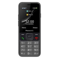 Сотовый телефон Panasonic TF200, серый (1474253)