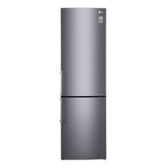Холодильник LG GA-B499YLCZ, двухкамерный, нержавеющая сталь (482327)