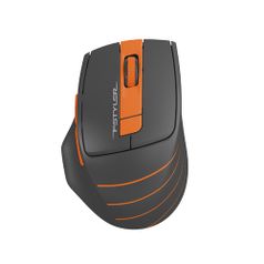 Мышь A4TECH Fstyler FG30S, оптическая, беспроводная, USB, серый и оранжевый (1204072)