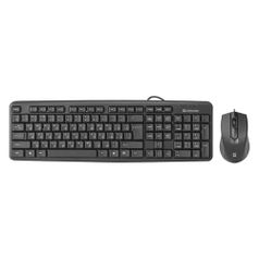 Комплект (клавиатура+мышь) Defender Dakota C-270, USB 2.0, проводной, черный [45270] (1400681)