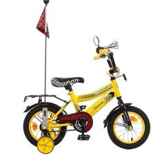 Велосипед 12" GRAFFITI Premium Racer, 2016, цвет жёлтый   1223809 (1 шт.)