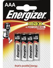Батарейка AAA - Energizer Max LR03/E92 FSB4 (4 штуки) E301321701 / 38691 (310576)