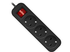 Удлинитель Defender G330 3 Sockets 3m Black 99334 (754536)