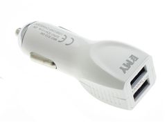 Зарядное устройство EMY MY-112 2xUSB - microUSB 2400mA White (536157)