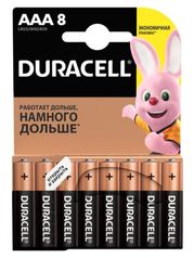 Батарейка AAA - Duracell LR03 8BL Ultra Power (8 штук) DR LR03/8BL UL PW (756815)